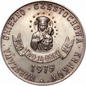 PRL, Medal Jan Paweł II 1979 Pielgrzymka do Polski - srebro