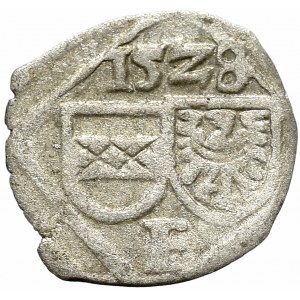 Austria, Ferdynand I, 1 pfennig 1528, Linz