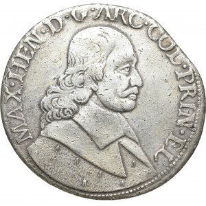 Belgium, Liege, Maximilian Henry of Bavaria, 1 patagon 1663