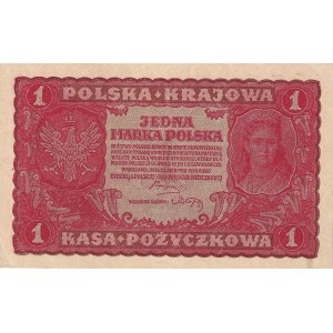 II Rzeczpospolita, 1 marka polska 1919, Ser. BV