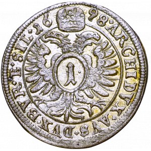 Austria, Leopold, 1 kreuzer 1698