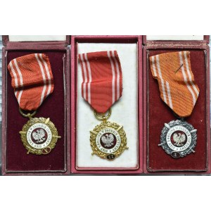 PRL, Zestaw Medal za długoletnią służbę - wszystkie klasy