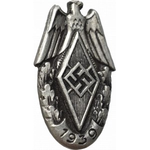 III Rzesza, Hitlerjugend, Odznaka sportowa 1939