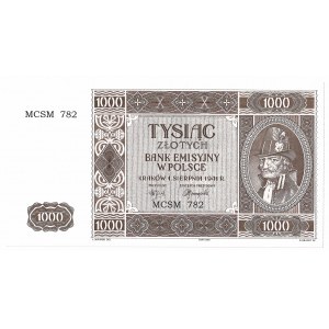 III RP, 1000 złotych 1941 - kopia 2004