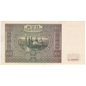 GG, 100 złotych 1941, ser. D