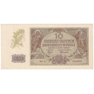 GG, 10 złotych 1940 Ser. L