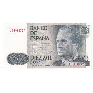 Spain, 10000 pesetas 1985