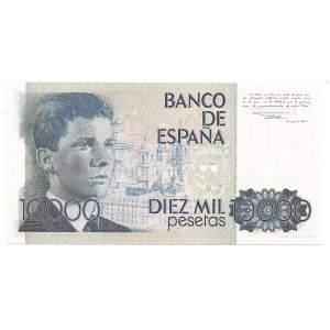 Spain, 10000 pesetas 1985