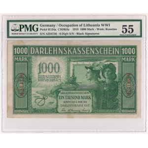 Ober-Ost, 1000 marek 1918, Kowno - PMG 55