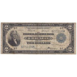 USA, 2 dollars 1914 Series 1918