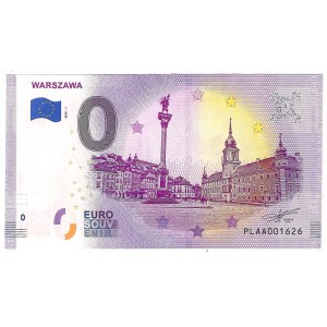 III RP, 0 euro 2019 Warszawa nr 1626