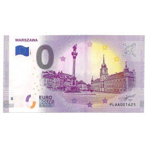 III RP, 0 euro 2019 Warszawa nr 1625