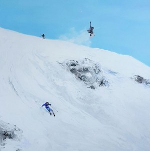 Patrycja KRUSZYŃSKA-MIKULSKA, Zimowy freeride, 2019 r.