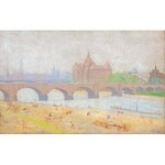Stanisław Wyspiański (1869 Kraków - 1907 tamże), Widok Starego Miasta w Dreźnie, 1890 r.