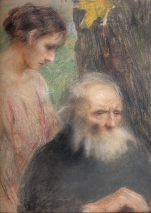 Teodor Axentowicz (1859 Braszów/Rumunia - 1938 Kraków), Starość i młodość