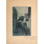 Józef Pieniążek (1888 Pychowice -1953 Kraków), Uliczka w Wilnie, 1923 r