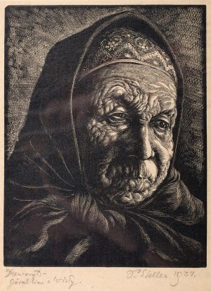 Paweł Steller (1895-1974), Góralka z Wisły, 1934 r.