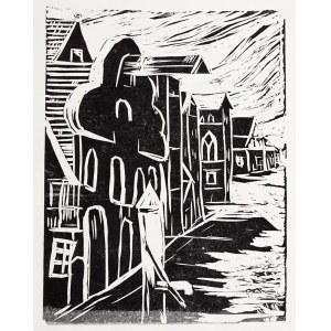 Stefan Szmaj (1893 Książenice-1970 Gdańsk), Gryfia – zestaw 3 grafik