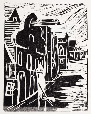 Stefan Szmaj (1893 Książenice-1970 Gdańsk), Gryfia – zestaw 3 grafik