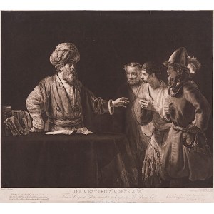 Rembrandt van Rij (1606? -1669), James Ward (1769 – 1859), The centurion Cornelius, Londyn, 1800 