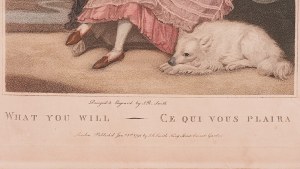John Raphael Smith (1751 - 1812), What You will - Ce qui vous plaira, 1791