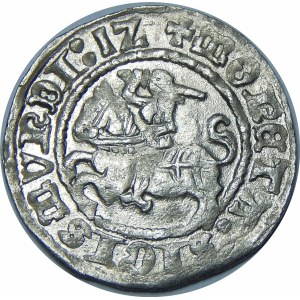 Zygmunt I Stary, Półgrosz 1512, Wilno – ukośny dwukropek