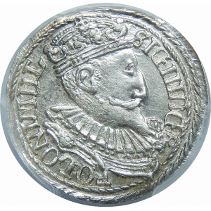 Zygmunt III Waza, Trojak 1597, Olkusz – nowy typ popiersia
