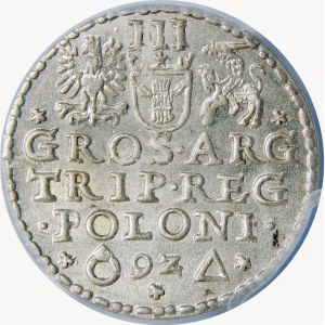 Zygmunt III Waza, Trojak 1592, Malbork – ciekawostka