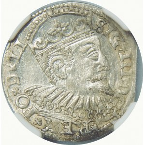 Zygmunt III Waza, Trojak 1600, Ryga – rzadsza i piękna