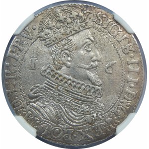 Zygmunt III Waza, Ort 1623, Gdańsk – skrócona data – PRV – rzadsza