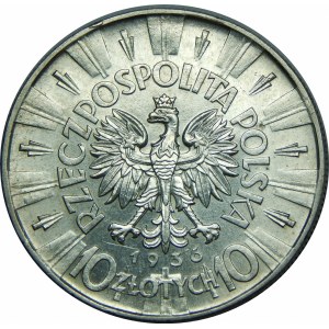 10 złotych Piłsudski 1936