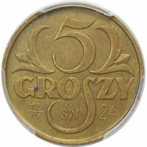 PRÓBA 5 groszy 1923 12.IV. SW 24