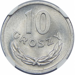 10 Groszy 1965 - Aluminium