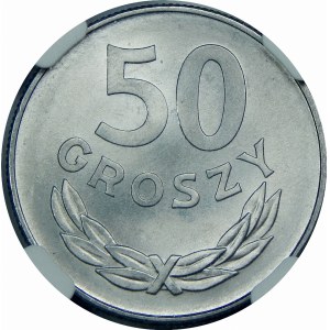 50 Groszy 1975 - Aluminium