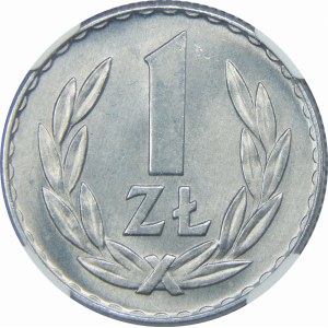 1 Złoty 1965 - Aluminium