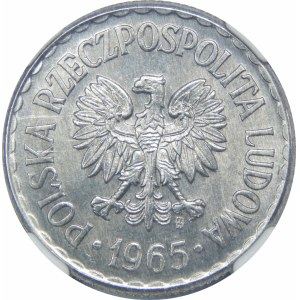 1 Złoty 1965 - Aluminium