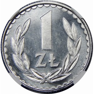 1 Złoty 1985 - Aluminium