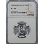 1 Złoty 1986 - Aluminium