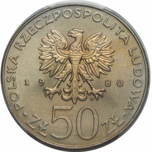 50 Złotych Odnowiciel 1980 - Miedzionikiel