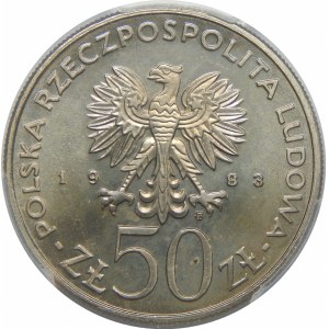 50 Złotych Łukasiewicz 1983 - Miedzionikiel