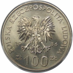 100 Złotych Łokietek 1986 - Miedzionikiel