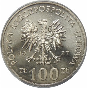 100 Złotych Wielki 1987 - Miedzionikiel