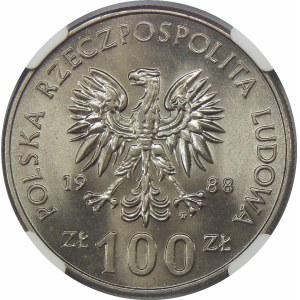 100 Złotych Powstanie 1988 - Miedzionikiel