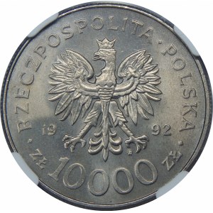 10000 Złotych Warneńczyk 1992 - Miedzionikiel