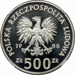500 Złotych MŚ w piłce 1988 - Srebro