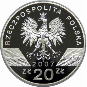 20 Złotych Foka Szara 2007 - Srebro