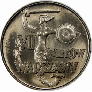 PRÓBA Miedzionikiel 10 Złotych Warszawa 1965