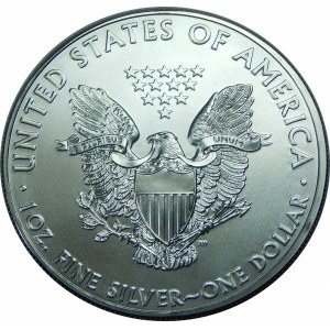 1 $ LIBERTY 2011 oryginalna tuba mennicza, łącznie 20 uncji czystego srebra