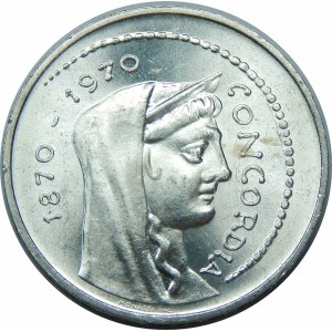 Włochy 1000 lirów 1970 łącznie 102 szt. 1243,482 gram czystego srebra