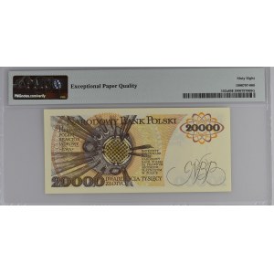 20000 złotych 1989 - AM 4588853 - ciekawy numer